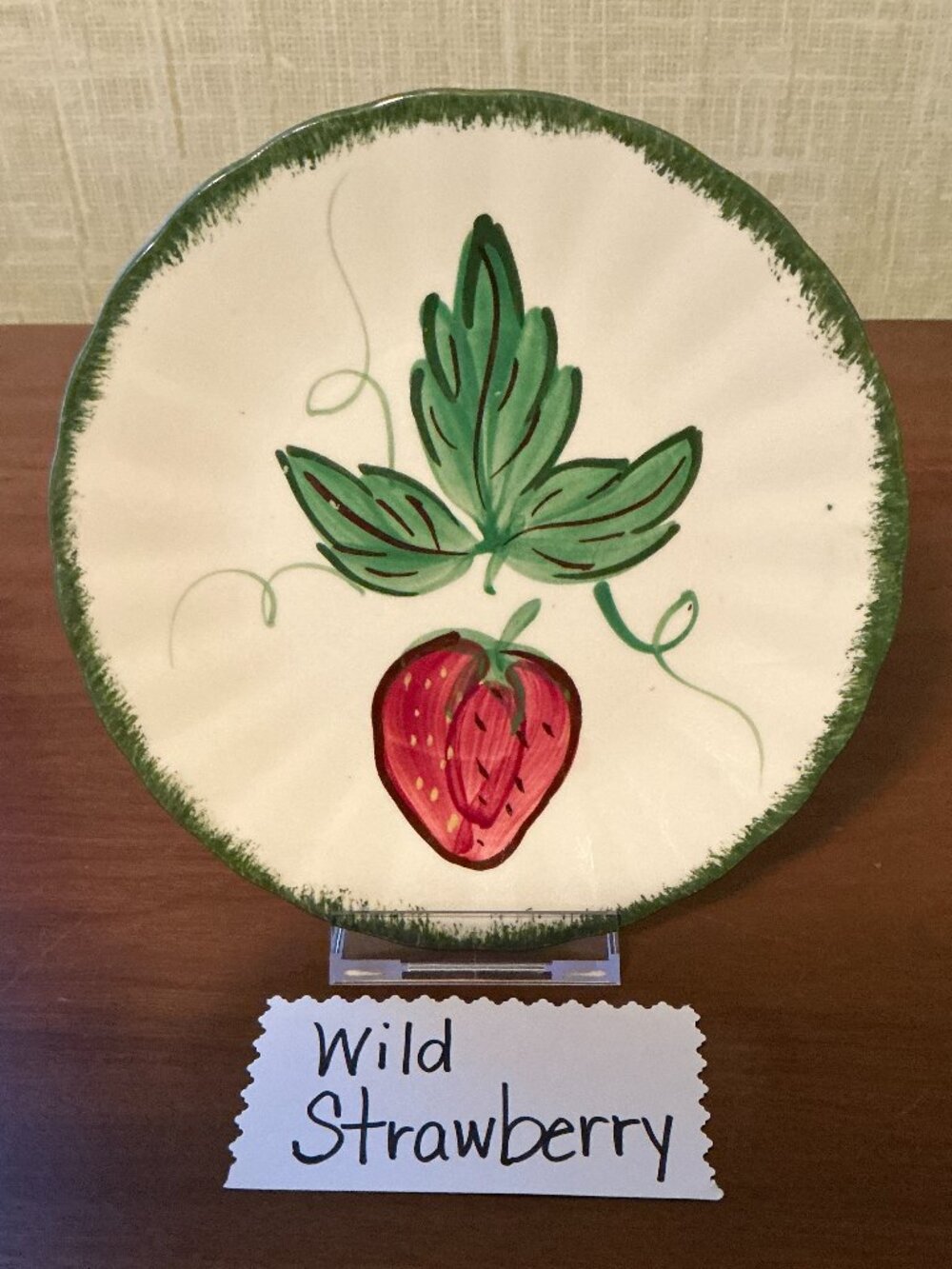 Blue Ridge Southern Pottery Wild Strawberry